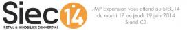 JMP Expansion expose au SIEC14